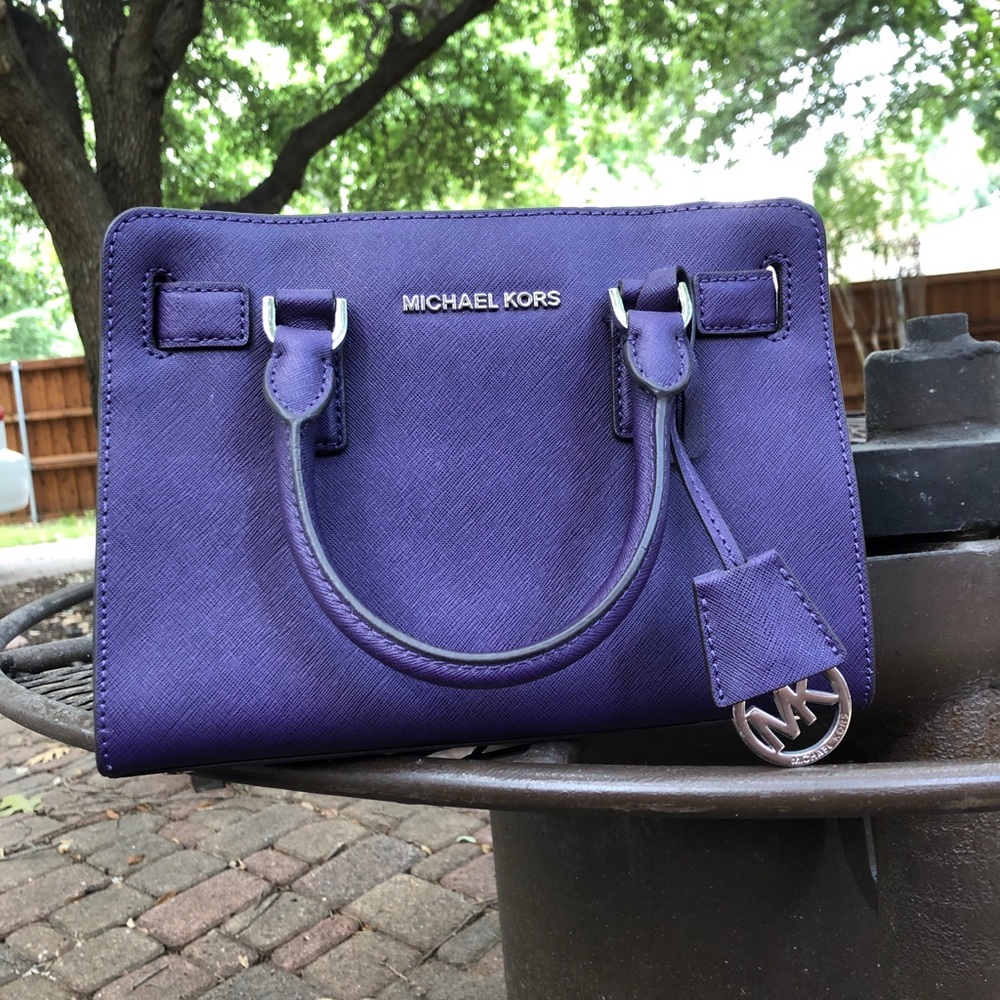 EUC Michael Kors Purple Crossbody